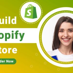 build shopify store or dropshipping ecommerce store