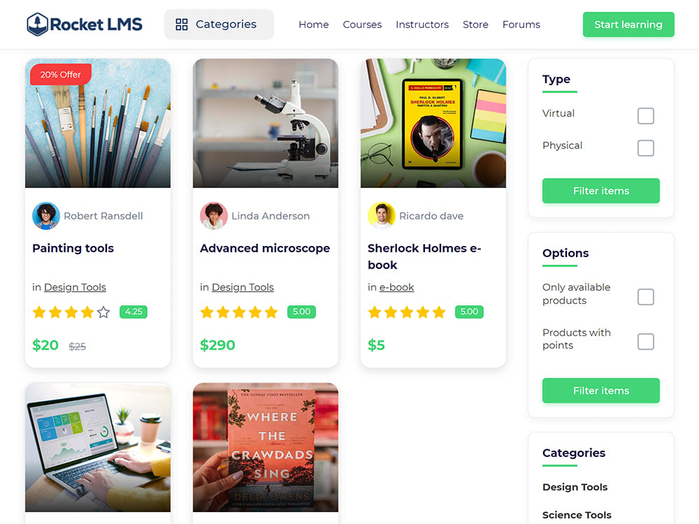 give you access to Rocket LMS – a powerful, customizable online learning system.