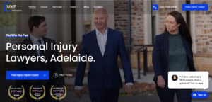 MKF Lawyers – High-Trust Website for Personal Injury Law Firm