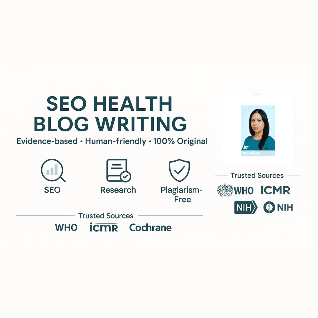 I will write SEO-optimized, plagiarism-free blog posts and articles in English or Hindi
